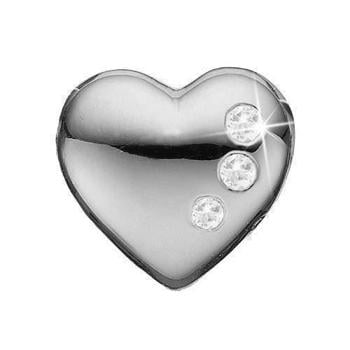 Christina i sølv Secret Hearts med 3 topaser, model 623-S06 køb det billigst hos Guldsmykket.dk her